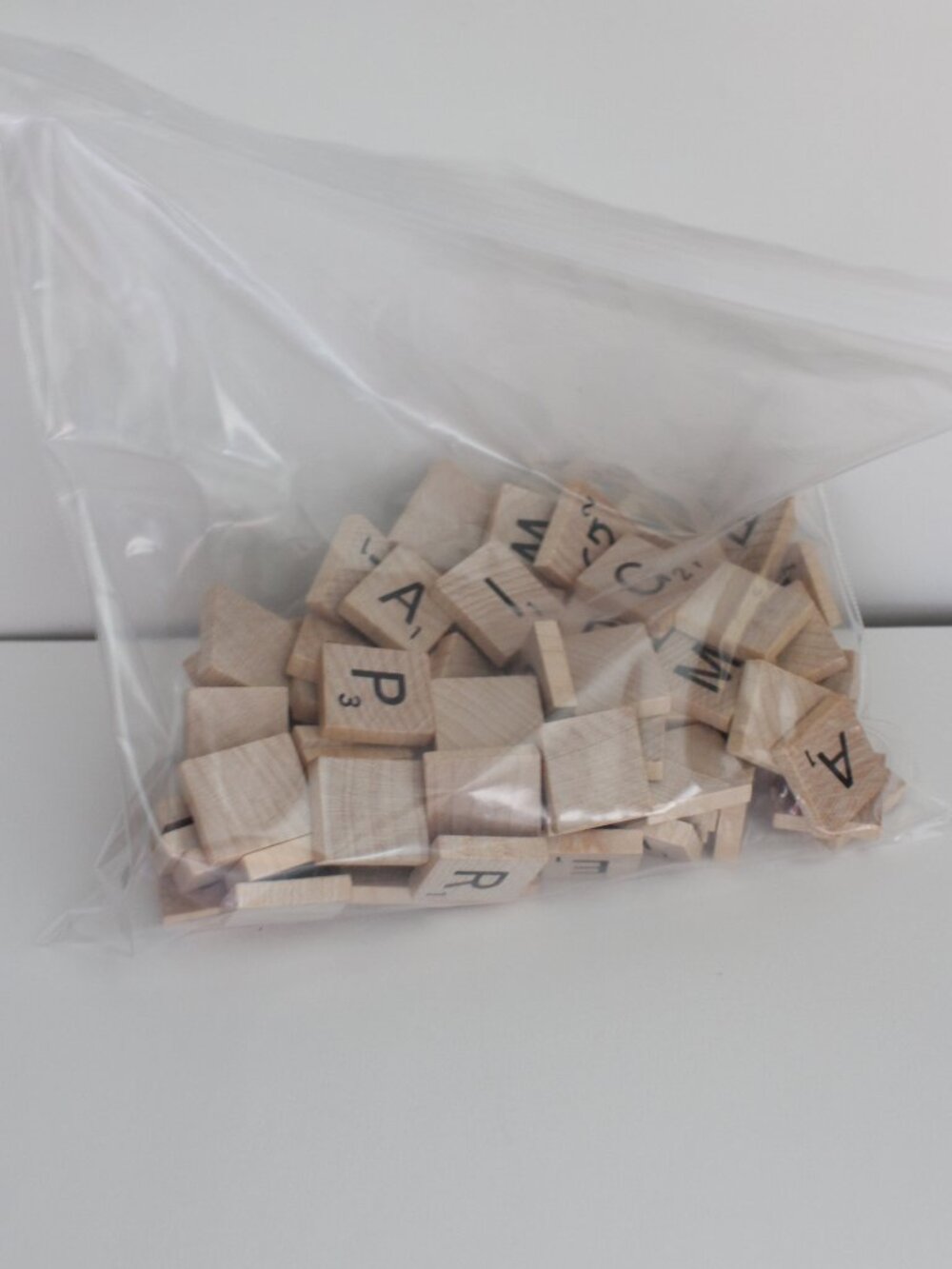 Scrabble Tiles Newer Set Complete